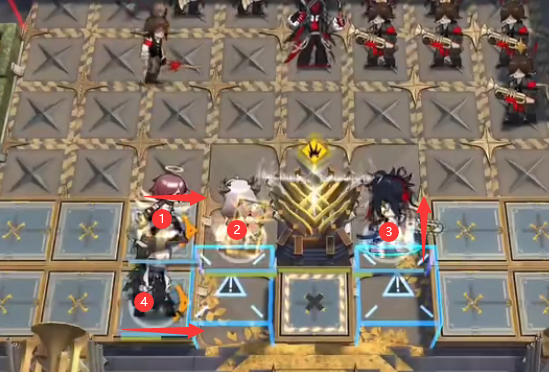 明日方舟ZT-EX-1突袭攻略 明日方舟崔林特尔梅之金EX1摆完挂机打法图2