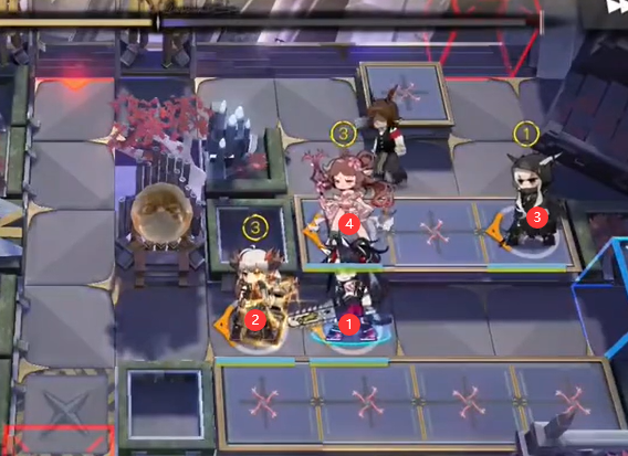 明日方舟ZT-EX-2突袭攻略 明日方舟崔林特尔梅之金EX2摆完挂机图2