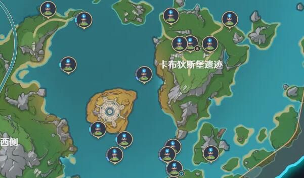 原神4.2活动机关解谜宝箱位置大全 17个活动机关解谜宝箱分布图一览图1