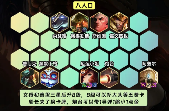 云顶之弈S9.5司令女枪阵容玩法攻略