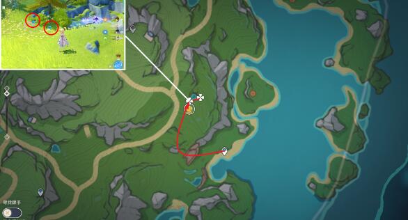原神湖光铃兰收集路线是什么图4