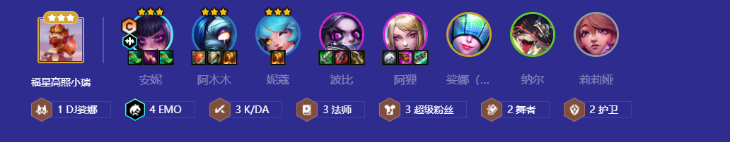 金铲铲之战4emo安妮阵容怎么玩