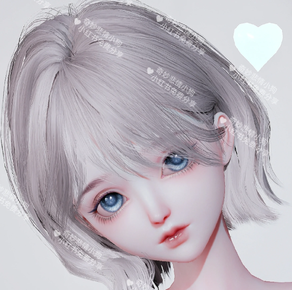 以闪亮之名轻蕊捏脸 以闪亮之名轻蕊捏脸数据id图1