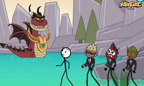 火柴人大逃亡游戏