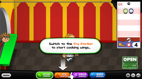 老爹炸鸡汉堡店