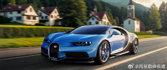 巅峰极速手游布加迪Chiron 