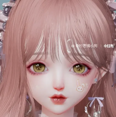 以闪亮之名加载页低仿脸捏脸 以闪亮之名加载页低仿脸捏脸数据id图1