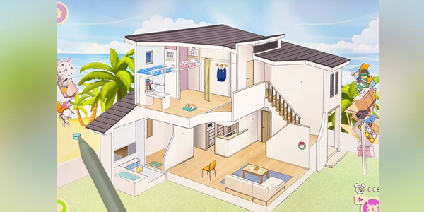 鸭鸭收纳大师别墅靠海如何通关图2