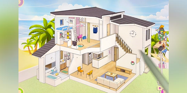 鸭鸭收纳大师别墅靠海如何通关图3