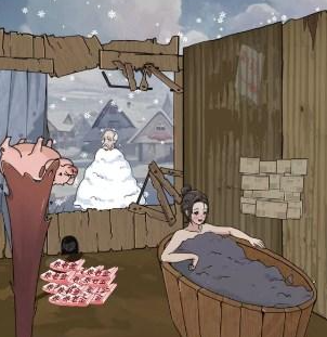 玩梗高手帮助小美改造浴室怎么过 玩梗高手帮助小美改造浴室通关攻略图1