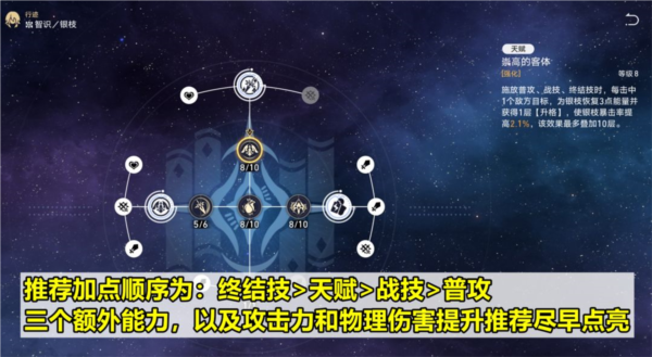 崩坏星穹铁道银枝怎么加点好图1