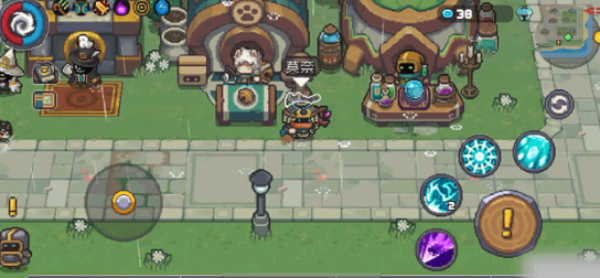 元气骑士前传秋梨村彩蛋具体位置在哪里 元气骑士前传秋梨村彩蛋具体位置一览图3