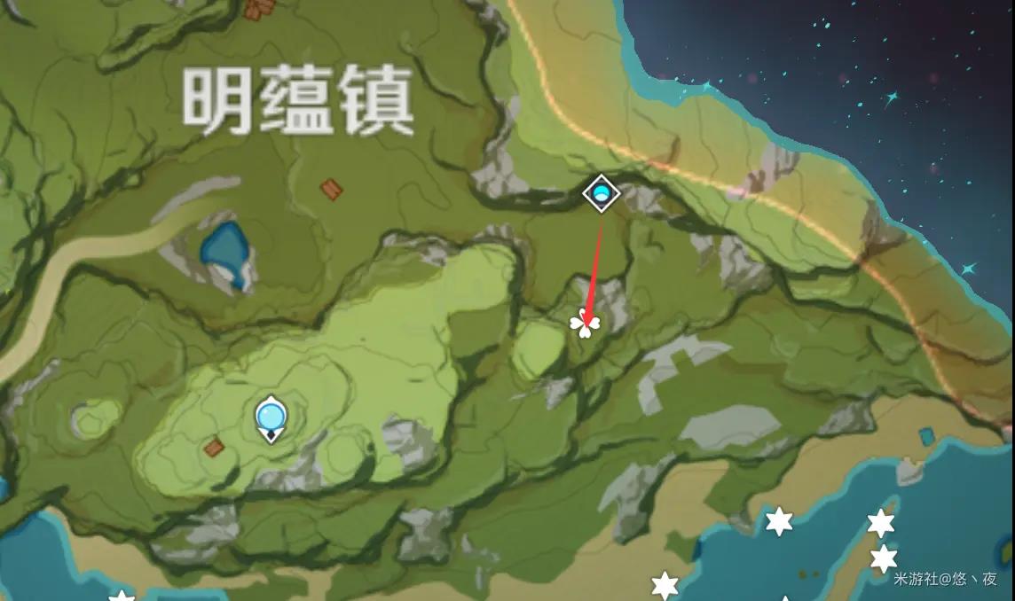 原神晶核位置在哪里 原神晶核位置图一览图14