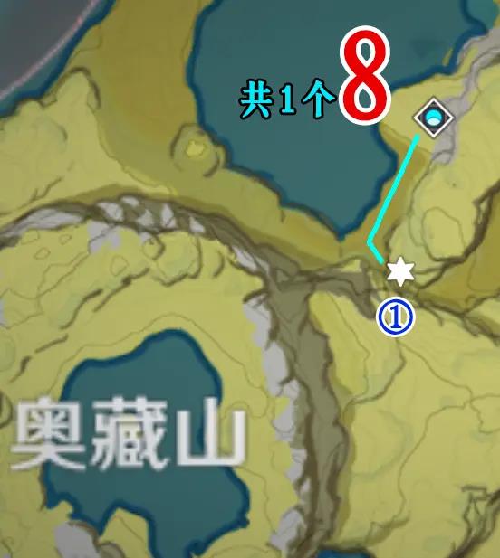 原神夜泊石位置在哪里 原神夜泊石位置一览图8