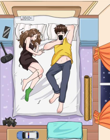 文字玩出花女友睡觉怎么过 文字玩出花女友睡觉通关攻略图1