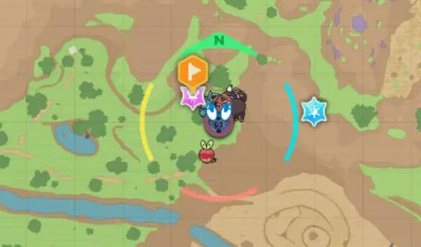 宝可梦朱紫蓝之圆盘神兽位置大全 蓝之圆盘神兽位置分布一览图7