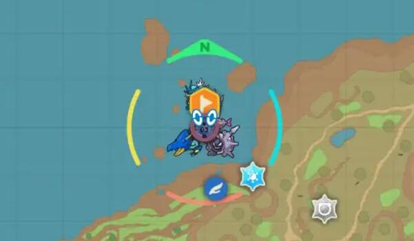 宝可梦朱紫蓝之圆盘神兽位置大全 蓝之圆盘神兽位置分布一览图13