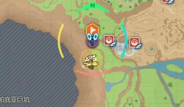 宝可梦朱紫蓝之圆盘神兽位置大全 蓝之圆盘神兽位置分布一览图14