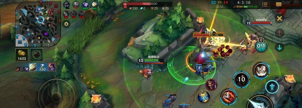 LOL手游吉格斯技能连招教学（打造强力法师，学会吉格斯技能连招）