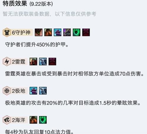 云顶之弈雷霆守护神阵容怎么搭配图2