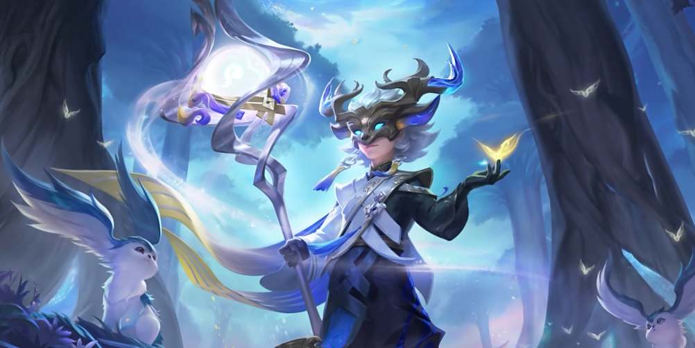 王者荣耀如何得到鬼谷子天穹祈灯皮肤图1