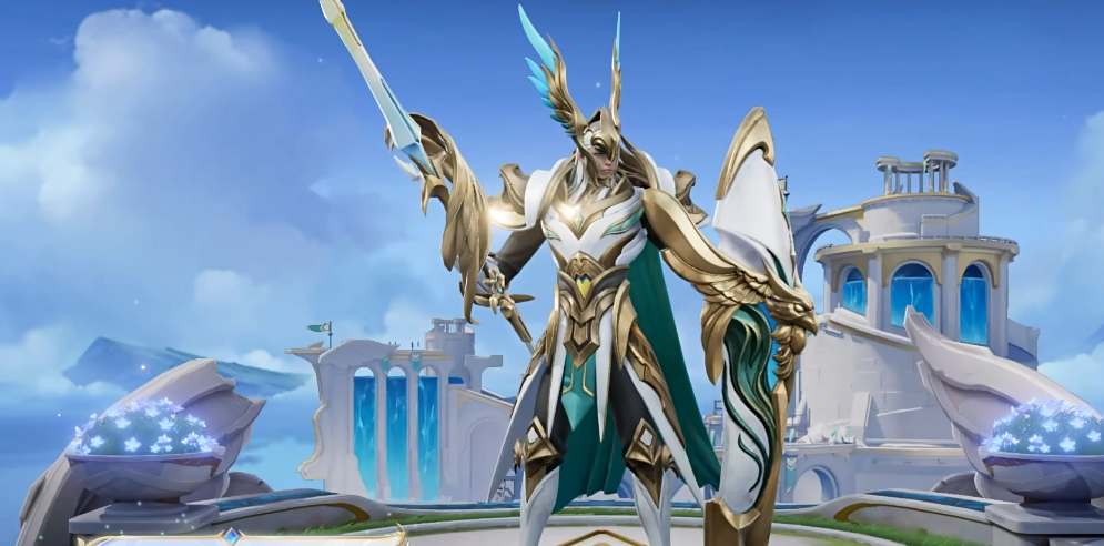 王者荣耀蒙恬荣光圣徽皮肤特效怎么样图1