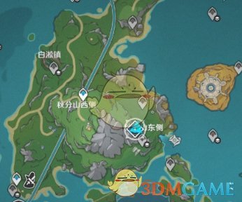 原神临瀑之城在哪 原神临瀑之城位置一览图1