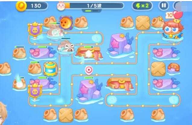 保卫萝卜4海的闺女第十一关怎么过 保卫萝卜4海的闺女第11关通关攻略图1