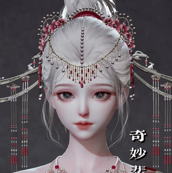 以闪亮之名芳菲尽捏脸 以闪亮之名芳菲尽捏脸数据id图1