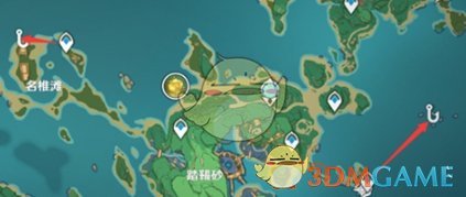 原神雷鸣仙鱼在哪 原神雷鸣仙鱼位置一览图1