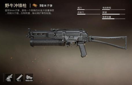和平精英野牛冲锋枪怎么样 和平精英野牛冲锋枪强度解析图3