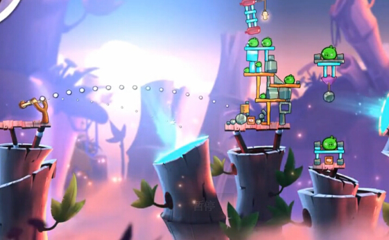 愤怒的小鸟2第53关完美过关攻略 三星通关详解[多图]图片3