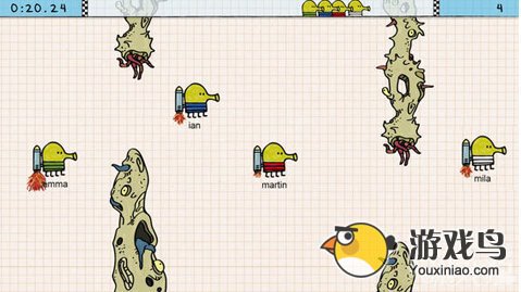 涂鸦跳跃赛跑版怎么玩图文详解带你爽飞起[多图]图片1