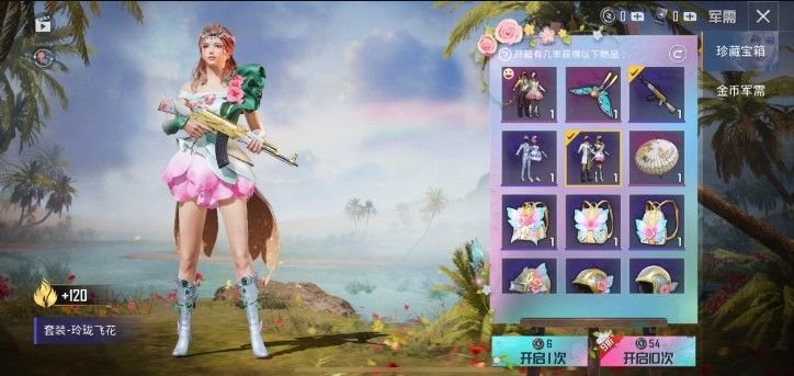 和平精英玲珑飞花多少钱？春暖花开玲珑飞花套装花费介绍[视频][多图]图片1