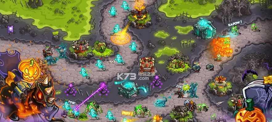 王国保卫战4零氪防御塔攻略