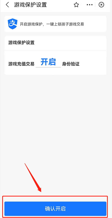 支付宝怎么打开游戏支付安全锁