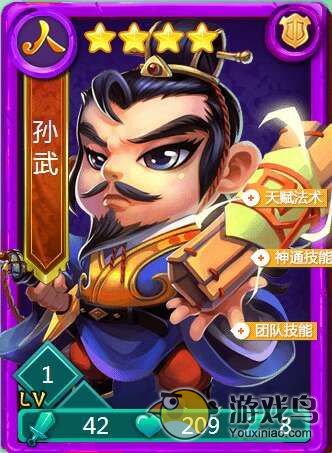 迷你西游孙武技能解析及阵容搭配攻略