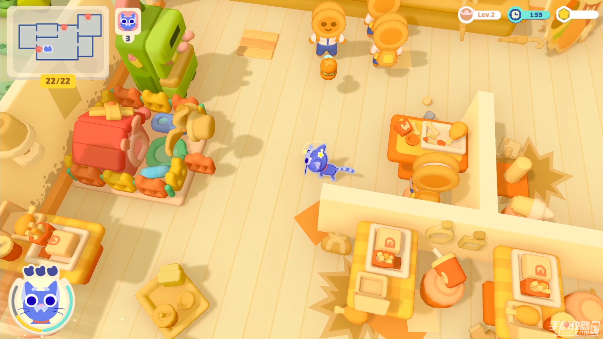 可爱宠物疯狂拆家的多人合作游戏萌宠拆拆乐公布