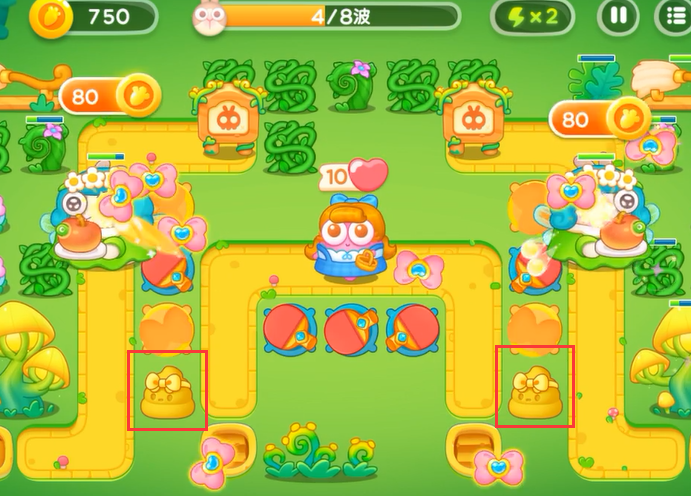 保卫萝卜4绿野奇缘第14关攻略