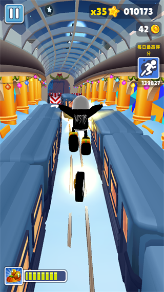地铁跑酷雪地版