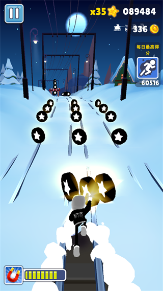 地铁跑酷雪地版