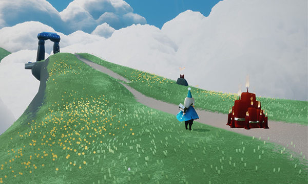 光遇荷鲁斯季云野大蜡烛位置攻略