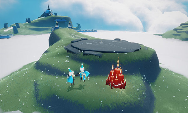 光遇荷鲁斯季云野大蜡烛位置攻略