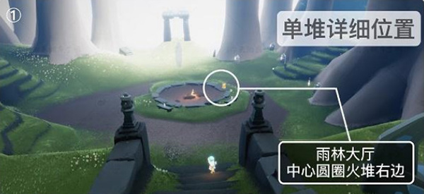 光遇潜海季雨林季节蜡烛位置一览