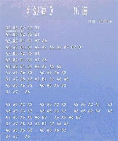 光遇吉他琴谱大全