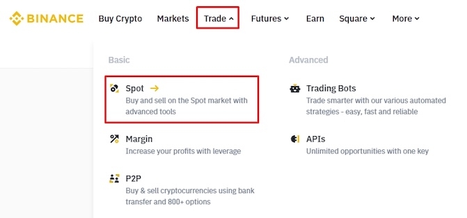 币安新手教学:币安现货交易怎么操作?四种下单方式+止损设定图解