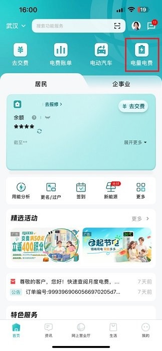 网上国网日用电量查询1