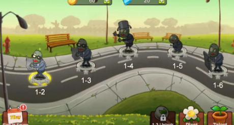 植物大战僵尸迷你版