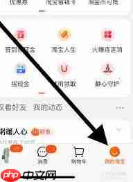淘宝特价版怎么查看我的足迹