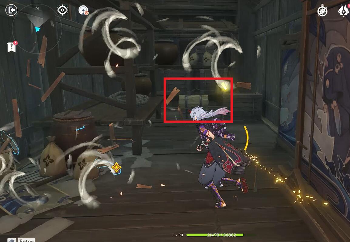 原神荒泷一斗传说任务宝箱位置